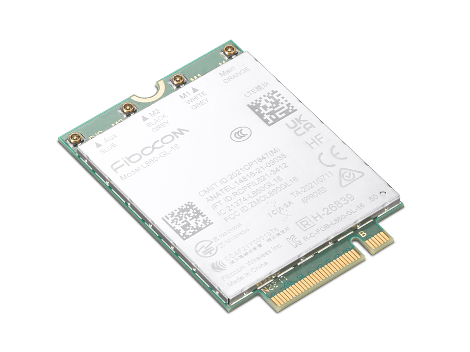 ThinkPad Fibocom L860-GL-16 XMM7560 CAT16 4G PCIE M.2 3042 WWAN Module