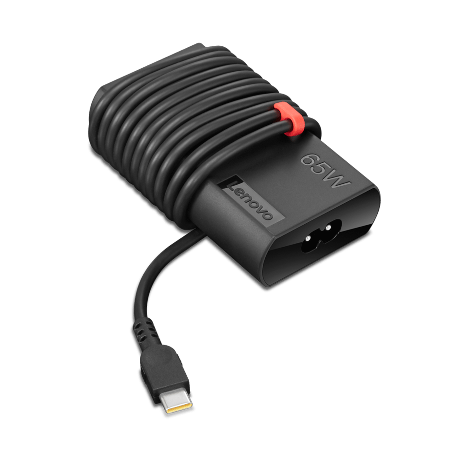 ThinkPad 65W Slim AC Adapter (USB Type-C) -  EU/INA/VIE/ROK – fotografie 1 z 2