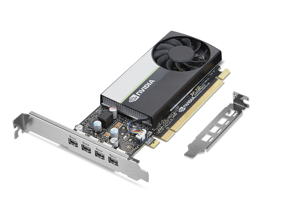 NVIDIA T400E 4GB mini-DP*4 GDDR6 Graphics Card