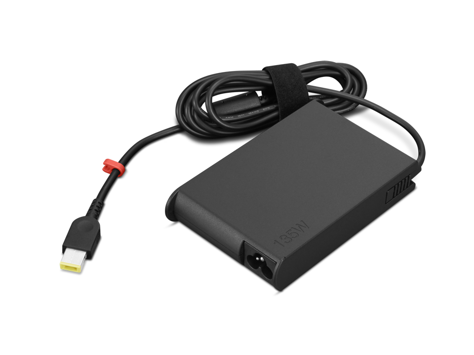ThinkCentre 135W AC Adapter Gen 2 (Slim Tip)-EU1/Arabia/Indonesia/ROK – fotografie 1 z 3