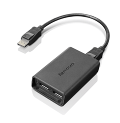 Lenovo DisplayPort to Dual DisplayPort Adapter