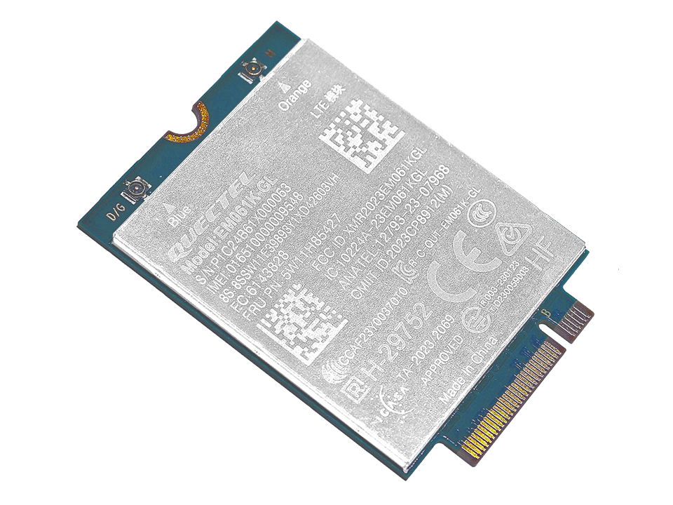 ThinkPad Quectel EM061K-GL LTE-A CAT6 M.2 WWAN Module