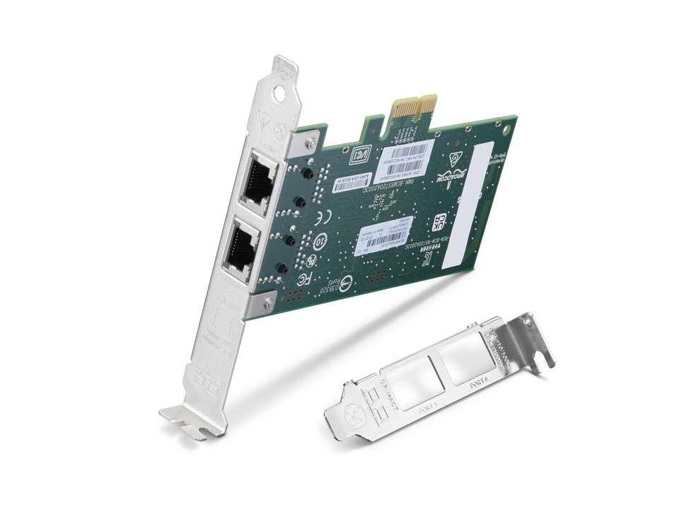 ThinkStation Broadcom BCM5720-2P Dual-port Gigabit Ethernet Adapter – fotografie 1 z 2