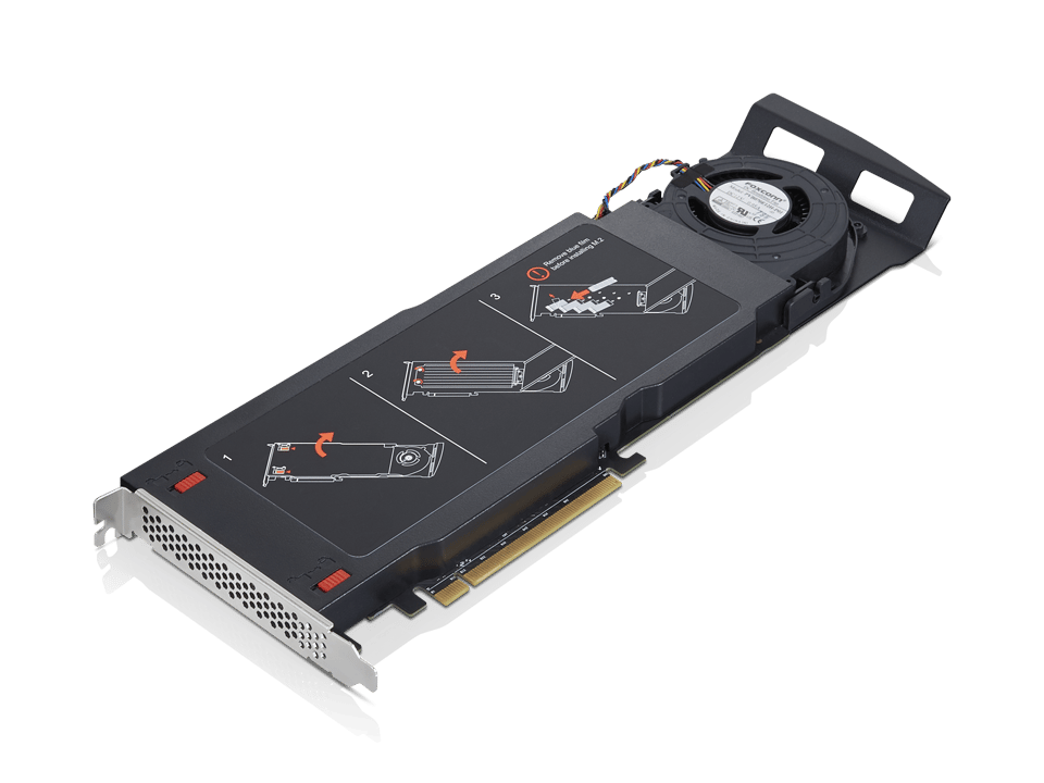 ThinkStation Quad AIC M.2 SSD Adapter
