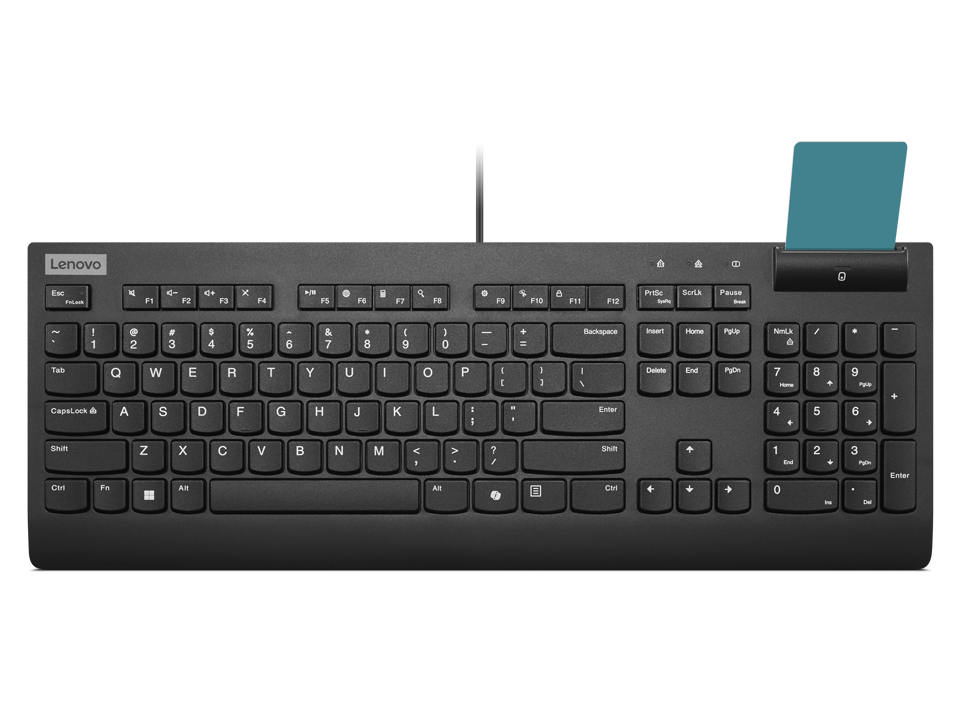 Lenovo Smartcard Wired keyboard II-Czech/Slovak – fotografie 1 z 5