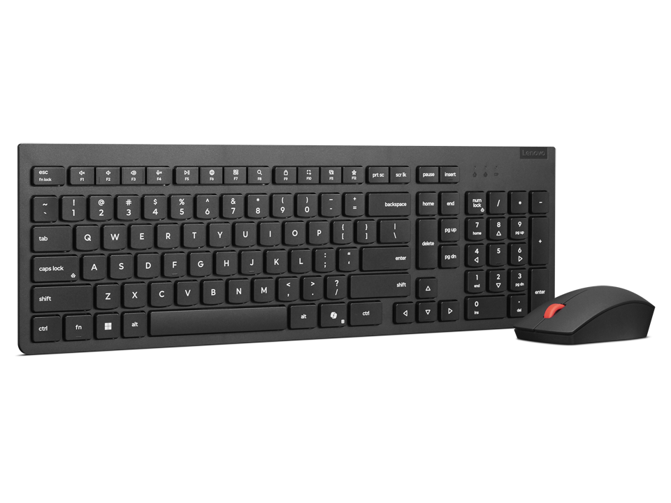 Lenovo Essential Wireless Combo Keyboard & Mouse Gen2 Black-Slovak – fotografie 1 z 6