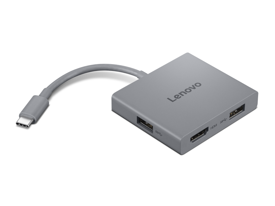Lenovo USB-C 4 in 1 hub Gen2 – fotografie 1 z 5