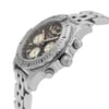 View Of Crown Facing Side Of Breitling AB01442J/BD26-378A Stainless Steel Watch Display Model Condition