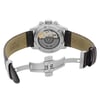 Back View Of Exhibition Back Case And Open Leather Band Of Tissot T055.427.16.017.00 Watch Unworn Condition