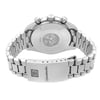Back View Of Solid Back Case And Closed Stainless Steel Band Of OMEGA 3510.50.00 Watch Pre Owned Condition