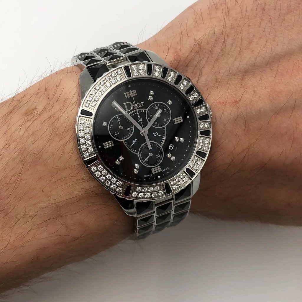 8th image of Dior CD11431CM001 Wristwatch, DisplayModel condition