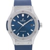 Up Close Front Facing Picture Of Hublot 511.NX.7170.LR Titanium Watch Unworn Condition