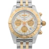 Up Close Front Facing Picture Of Breitling CB014012/G713-378C Stainless & Solid Gold Watch Pre Owned Condition