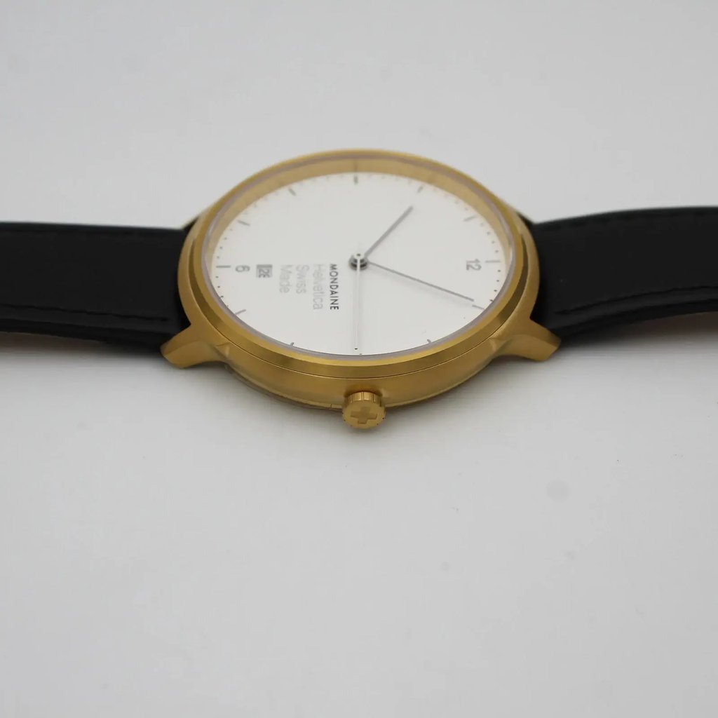 3rd image of Mondaine Mondaine Helvetica No1 Light  Wristwatch, DisplayModel condition