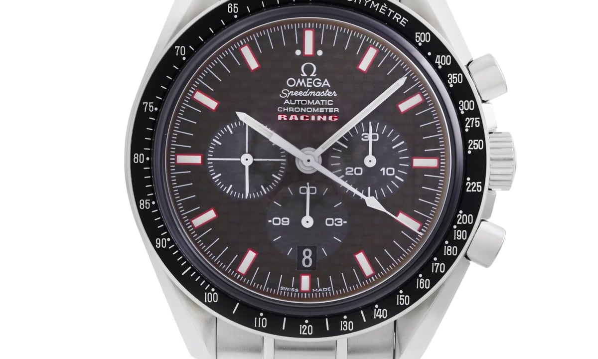 Chronostore - Omega Speedmaster Racing Chronograph Carbon Dial ...