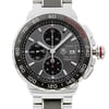 Up Close Front Facing Picture Of TAG Heuer CAU2011.BA0873 Stainless Steel Watch Pre Owned Condition