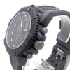 View Of Crown Facing Side Of Luminox XS.3081.BO Carbon Watch Pre Owned Condition