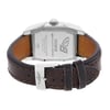 Back View Of {Caseback} Back Case And Closed Leather Band Of Breitling A1636212/H534 Watch Pre Owned Condition