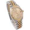 View Of Opposite Crown Facing Side Of Rolex 68273 Stainless Steel Watch Pre Owned Condition