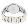 Back View Of {Caseback} Back Case And Closed Stainless Steel Band Of RAYMOND WEIL 9521TT/GR Watch Pre Owned Condition