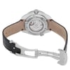 Back View Of Solid Back Case And Open Leather,Leather Band Of OMEGA 232.18.38.20.01.001 Watch Display Model Condition