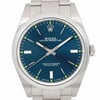 Up Close Front Facing Picture Of Rolex 114300 Stainless Steel Watch Pre Owned Condition