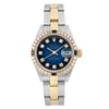 Front Full View Of Rolex  69163 Stainless Steel Watch Pre Owned Condition Good