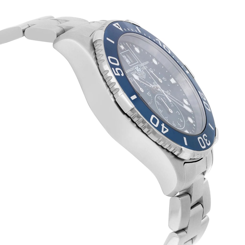 View Of Opposite Crown Facing Side Of TAG Heuer CAN1011.BA0821 Stainless Steel Watch Pre Owned Condition