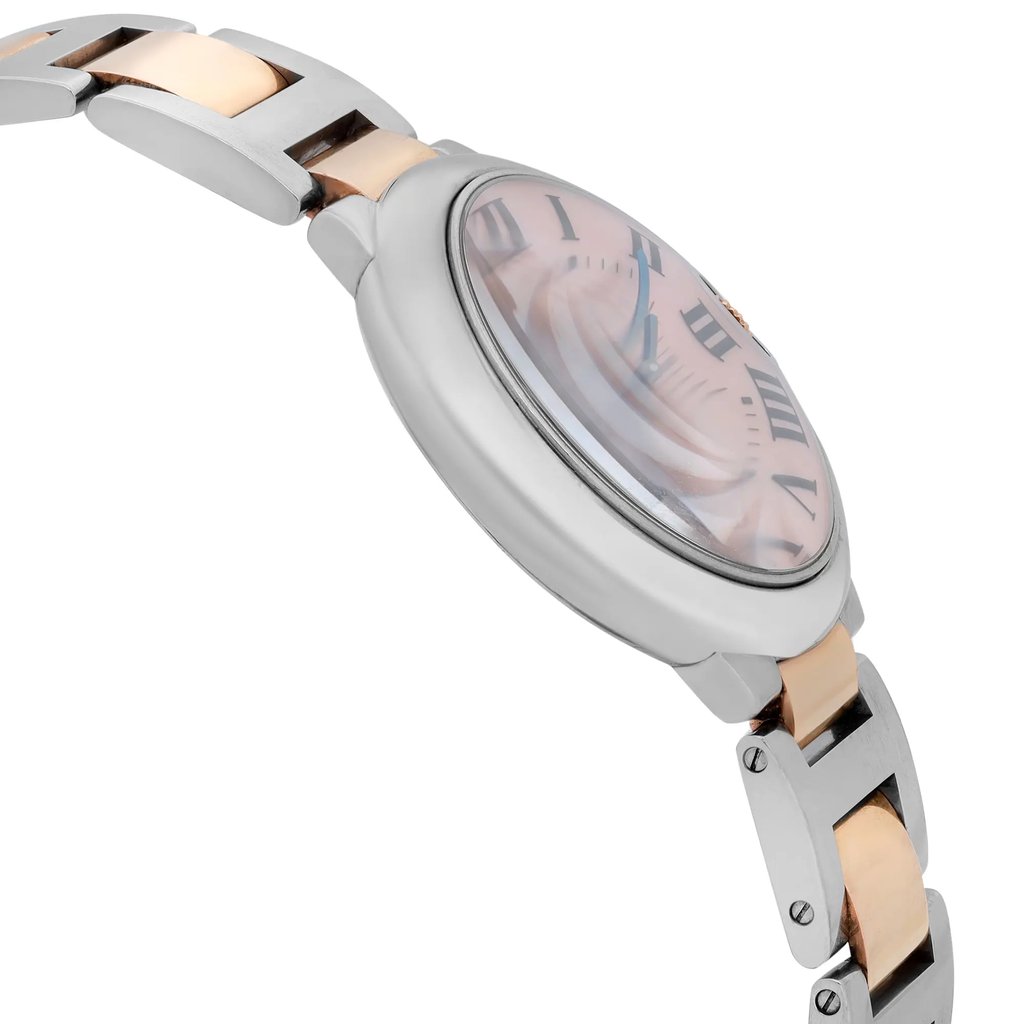 View Of Opposite Crown Facing Side Of Cartier W6920033 Stainless Steel Watch Pre Owned Condition