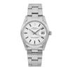 Front Full View Of Rolex 15000 Stainless Steel Watch Pre Owned Condition Good