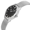 View Of Crown Facing Side Of Gucci YA1265001 Stainless Steel Watch New With Defects Condition