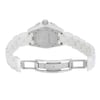 Back View Of {Caseback} Back Case And Open Ceramic Band Of Chanel H2422 Watch Pre Owned Condition
