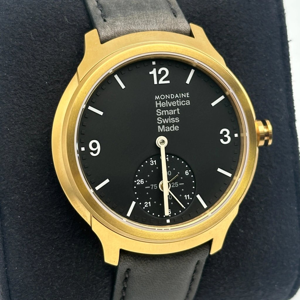 3rd image of Mondaine Mondaine Helvetica No1 Light  Wristwatch, NewWithDefects condition