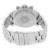 Back View Of {Caseback} Back Case And Closed Stainless Steel Band Of Breitling A1338012/F548-132A Watch Display Model Condition