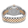 Back View Of Screwback Back Case And Closed Stainless Steel,Yellow Gold Band Of Rolex 116233 Watch Pre Owned Condition