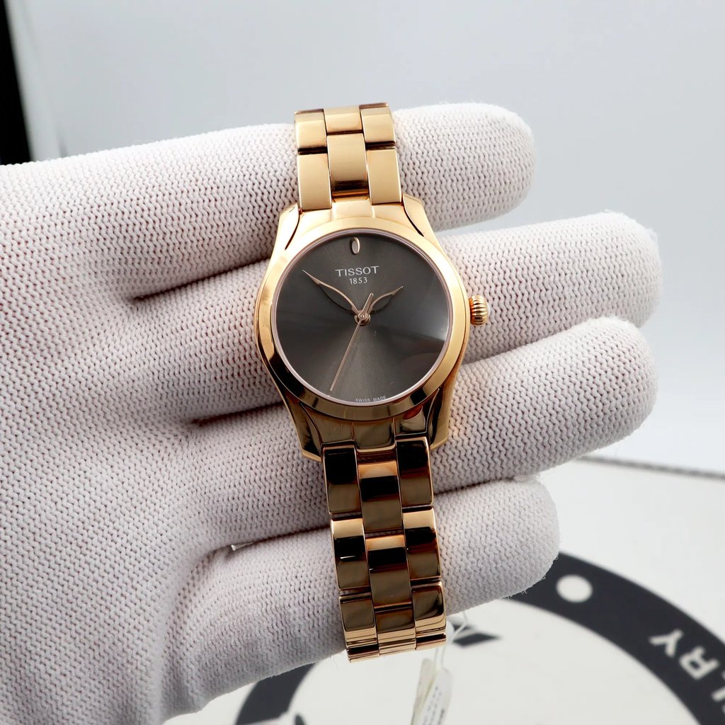 Front Full View Of Tissot T112.210.33.061.00 Stainless Steel Watch New With Defects Condition {Product Condition}