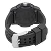 Back View Of Screwback Back Case And Closed Rubber Band Of Luminox XS.3051.F Watch Pre Owned Condition