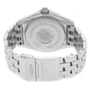 Back View Of {Caseback} Back Case And Closed Stainless Steel Band Of Breitling A45320B9-G797-375A Watch Pre Owned Condition