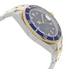 View Of Opposite Crown Facing Side Of Rolex 16613 Stainless Steel Watch Pre Owned Condition