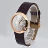 View Of Crown Facing Side Of Cartier WGBL0005 Rose Gold Watch Pre Owned Condition