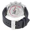 Back View Of {Caseback} Back Case And Closed Fabric/Canvas Band Of Breitling UB0510U4/BC26-100W Watch Display Model Condition