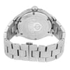 Back View Of Solid Back Case And Closed Stainless Steel Band Of Baume & Mercier 10340 Watch Pre Owned Condition