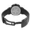 Back View Of Solid Back Case And Open Rubber,Silicone Band Of Tissot T048.417.37.057.00 Watch Pre Owned Condition