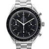 Up Close Front Facing Picture Of OMEGA 3510.50.00 Stainless Steel Watch Pre Owned Condition