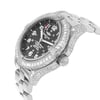 View Of Crown Facing Side Of Breitling A17360 Stainless Steel Watch Pre Owned Condition