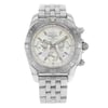 Front Full View Of Breitling AB011011/G684-375A Stainless Steel Watch Pre Owned Condition {Product Condition}