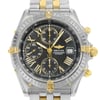 Up Close Front Facing Picture Of Breitling B13055 Stainless Steel Watch Pre Owned Condition