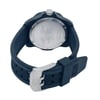 Back View Of Solid Back Case And Closed Rubber Band Of Luminox XS.3023 Watch Pre Owned Condition