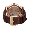 Back View Of Exhibition Back Case And Closed Leather Band Of A. Lange & Söhne 115.032/LS1154AD Watch Pre Owned Condition