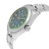 View Of Crown Facing Side Of Rolex 116400GV Stainless Steel Watch Pre Owned Condition